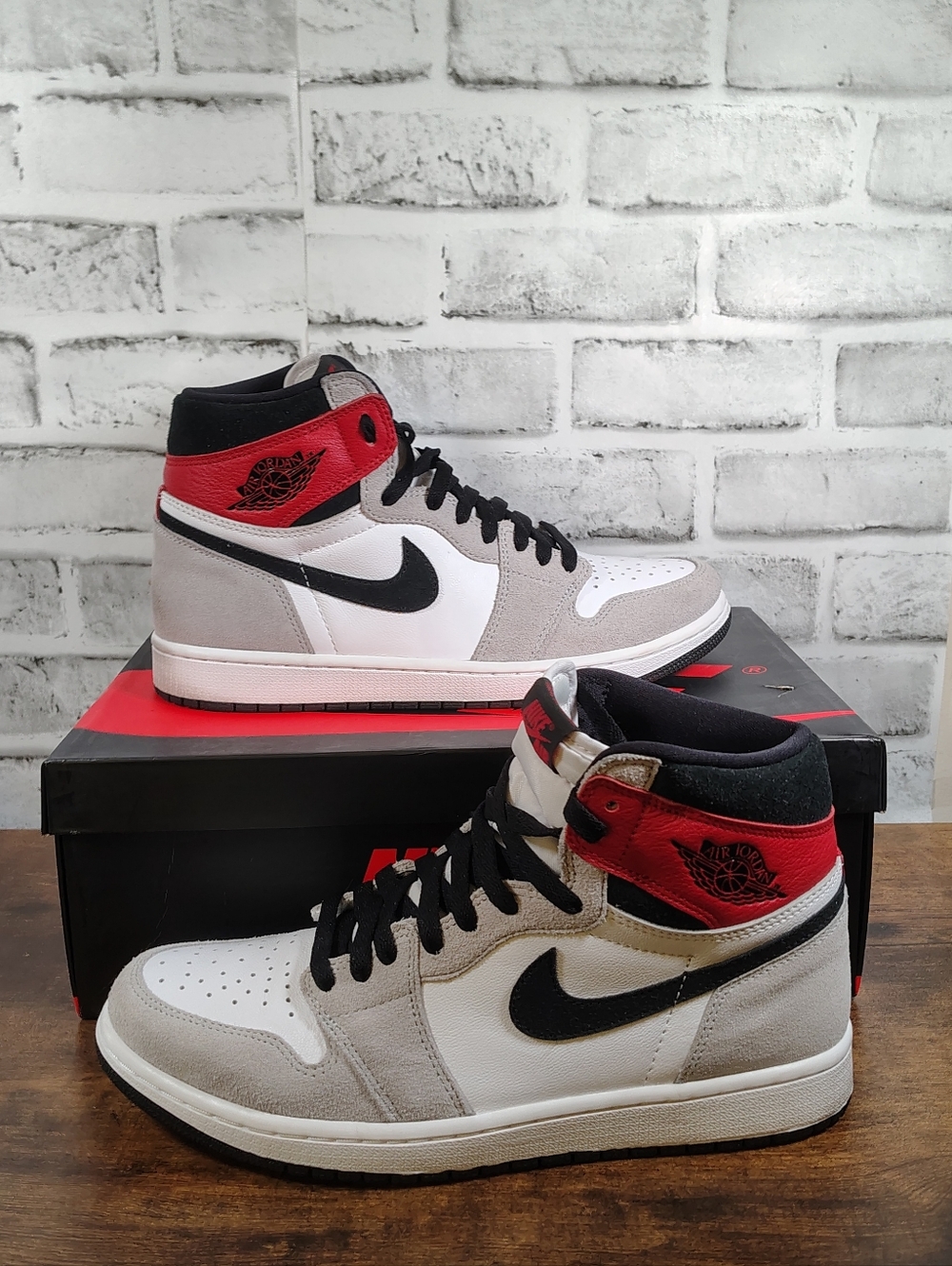 Nike Air Jordan 1 Retro High OG Smoke Gray 2020 555088 126 Men's Size 10